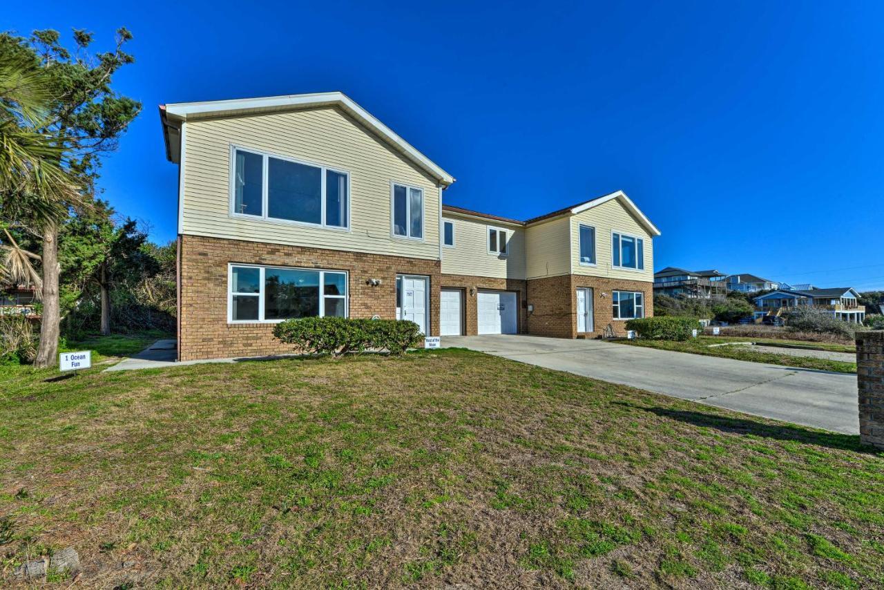 West Of The Moon Ocean Apt With Beach Access! Emerald Isle Kültér fotó